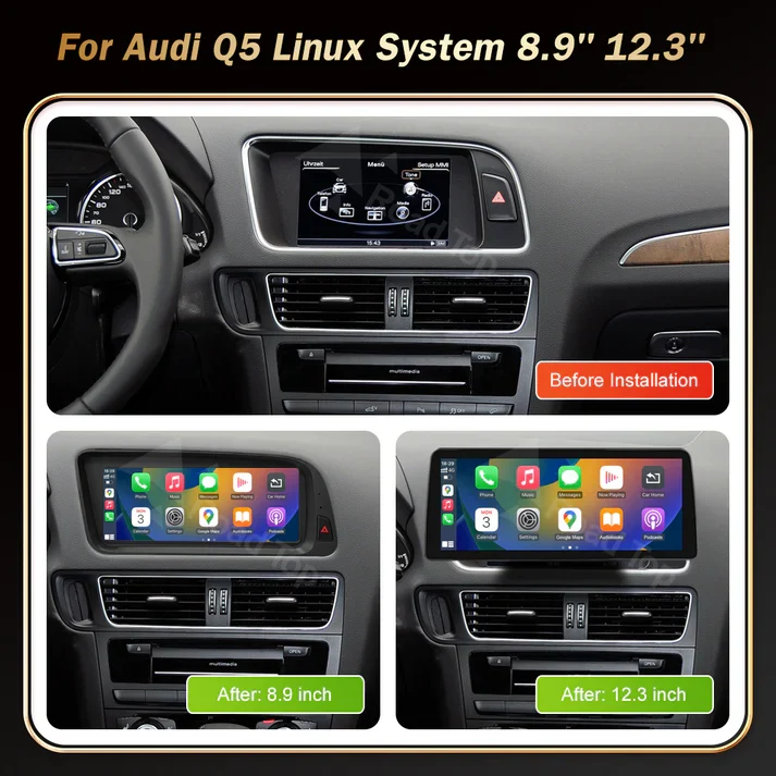AUDI Q5 2009-2017 CARPLAY SCREEN - Image 2