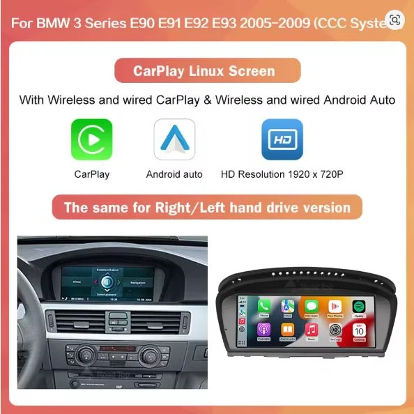 BMW E90 E91 E92 E93 2005-2011 CARPLAY SCREEN - Image 3