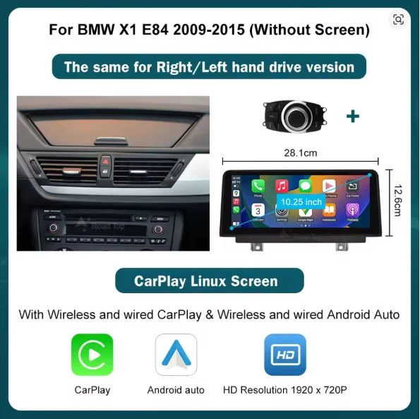 BMW X1 E84 2009-2015 CARPLAY SCREEN - Image 3
