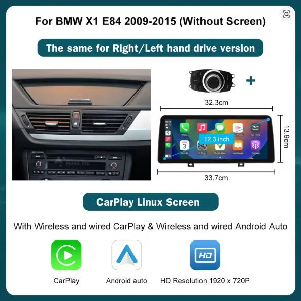 BMW X1 E84 2009-2015 CARPLAY SCREEN - Image 5
