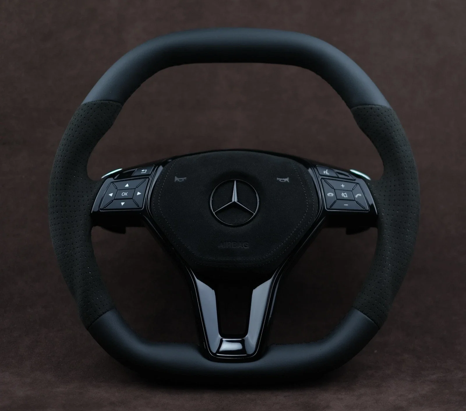Custom Mercedes Steering Wheel (COMPLETE WHEEL