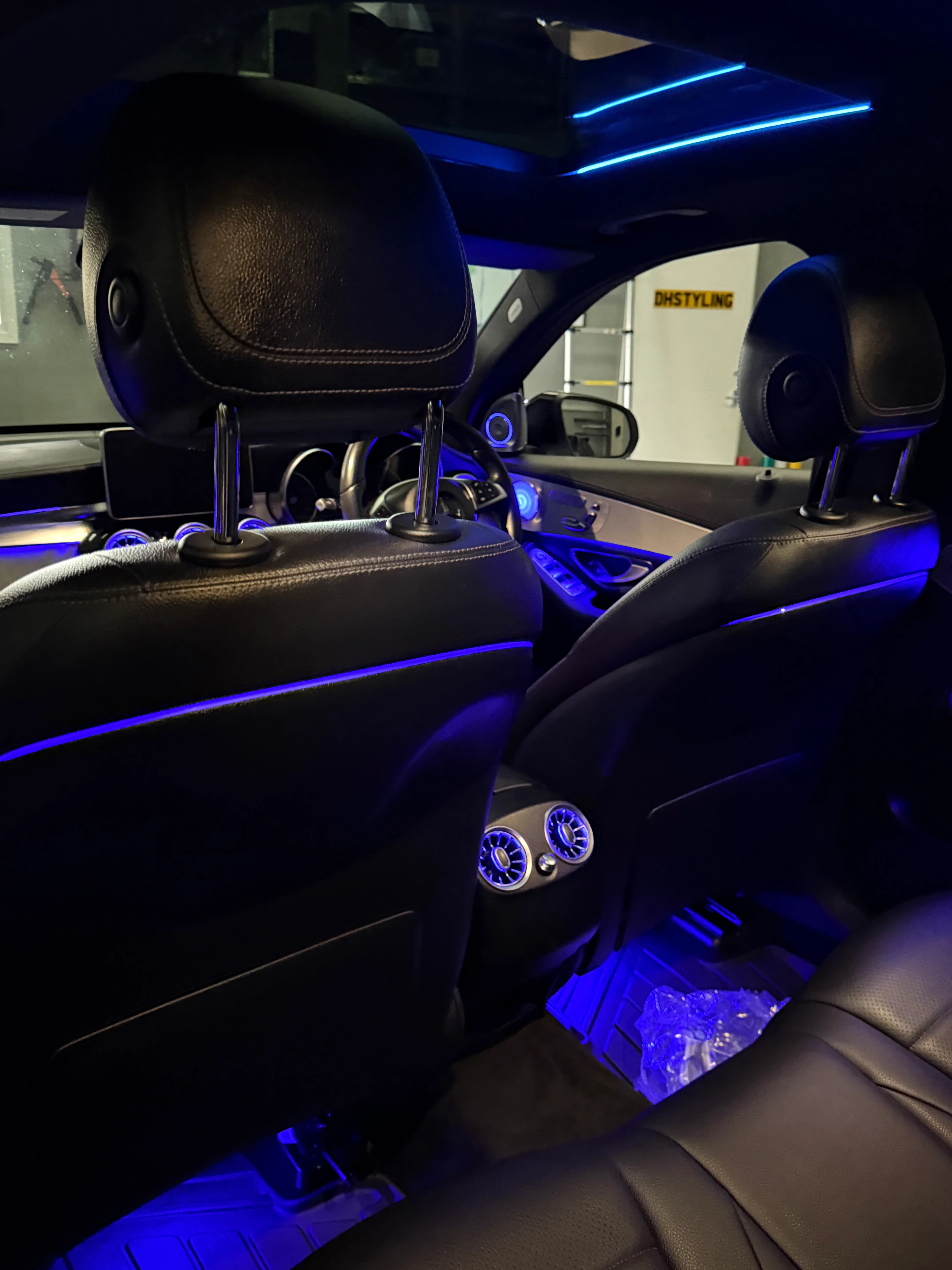 Mercedes 2019-2021 W205 X253 Factory Ambient Kit - Image 6