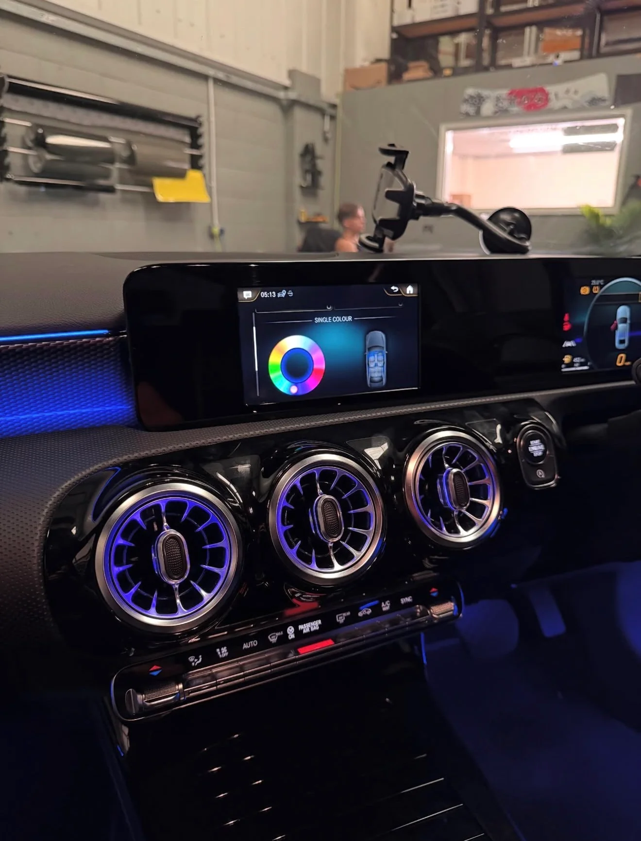 Mercedes A-Class CLA 2018-2024 Ambient Lighting Kit W177 W178 - Image 4