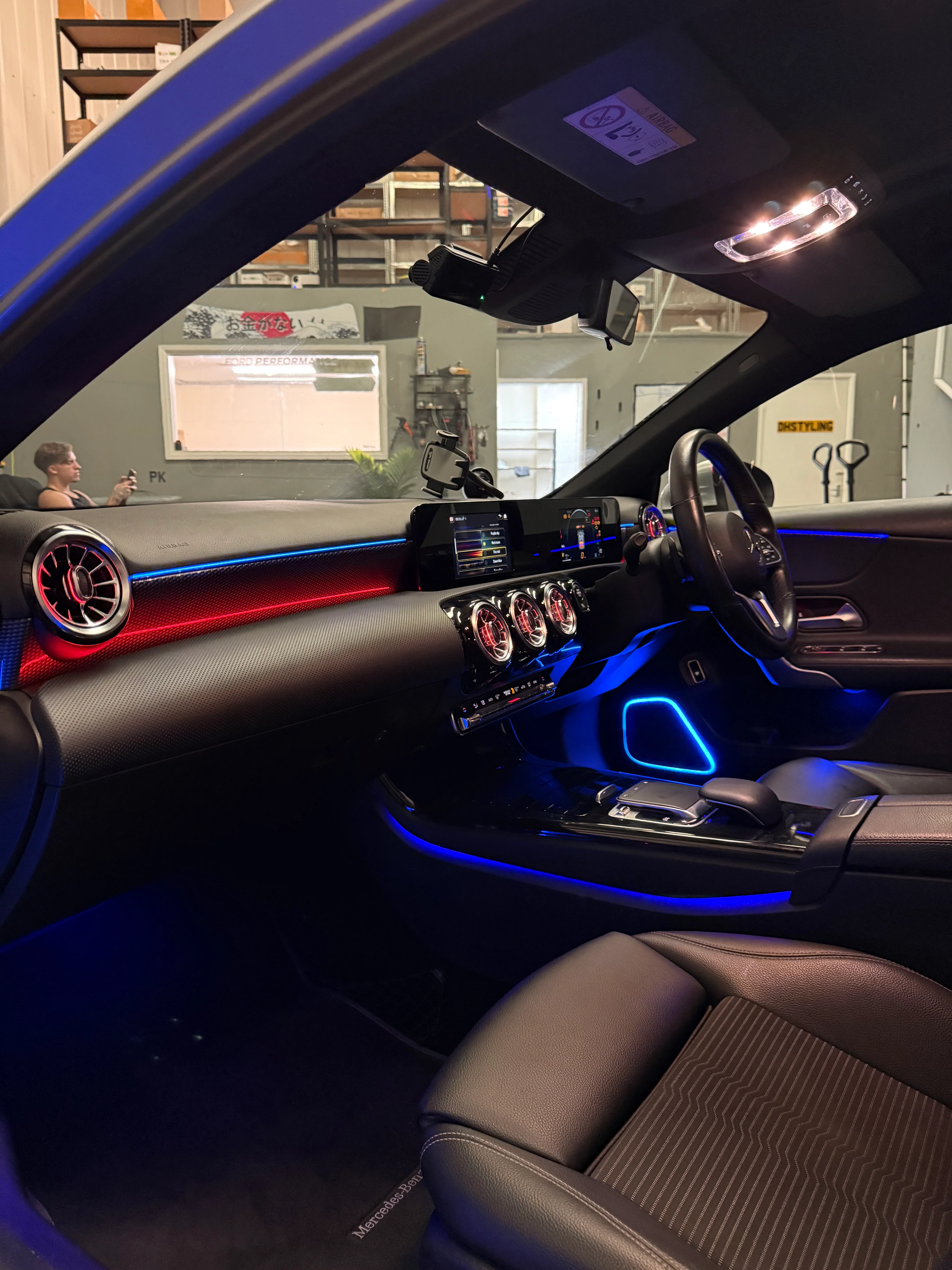 Mercedes LED Air Vents 256 Colours - Image 6