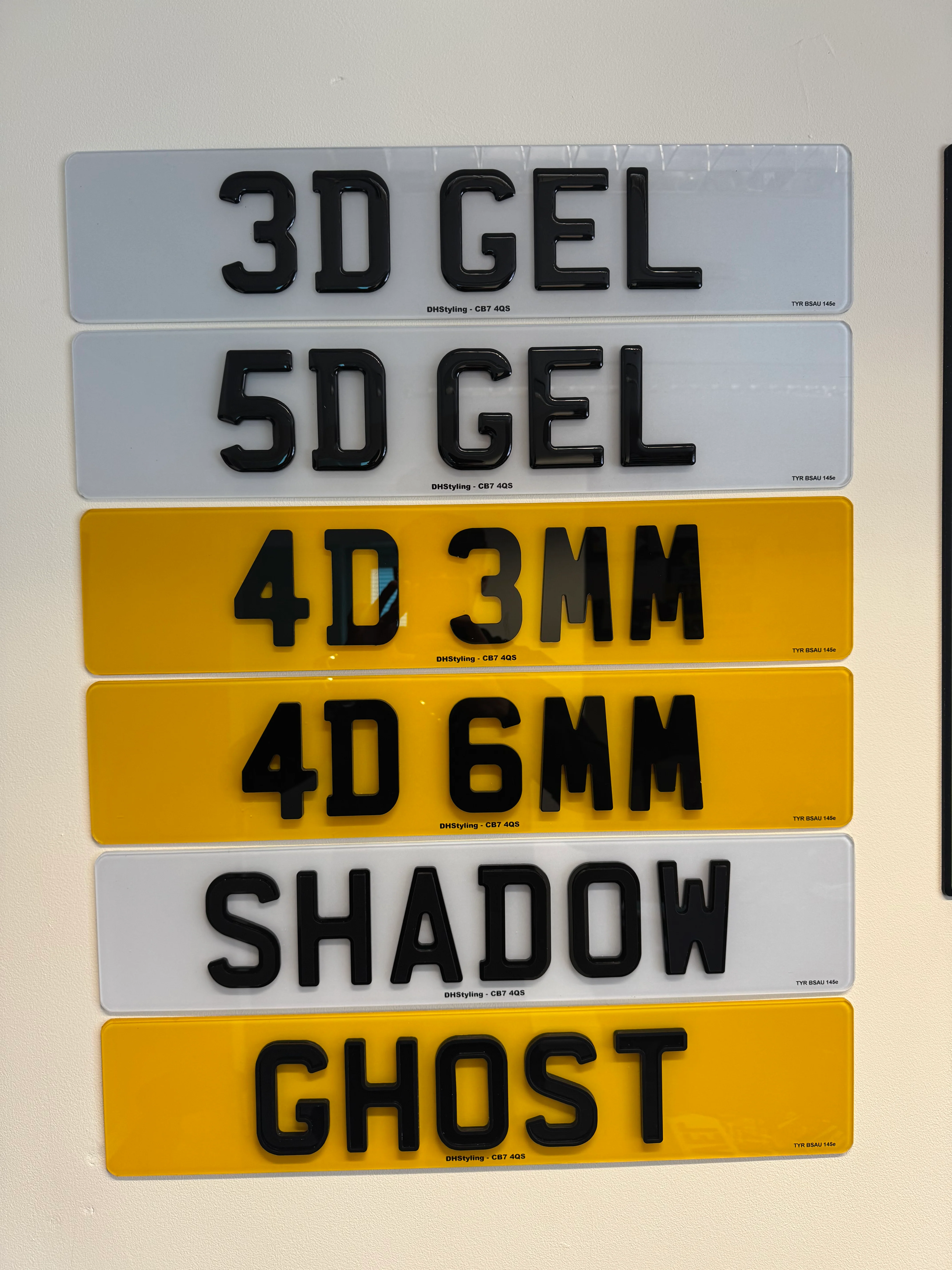 Number Plates