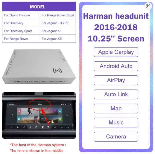 Wireless CarPlay & Android Auto Upgrade for Range Rover & Jaguar (2012–2018) - Image 4